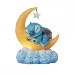 Figura Enesco Stitch & Scrump on Moon Jim Shore