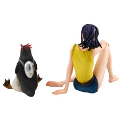 Figura Evangelion Misato Katsuragi & Pen Pen