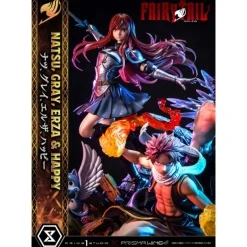 Figura Fairy Tail 1/6 Natsu, Gray, Erza, Happy