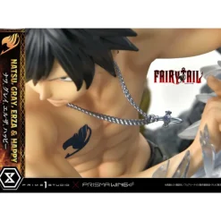 Figura Fairy Tail 1/6 Natsu, Gray, Erza, Happy