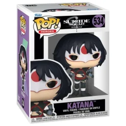 Figura Funko POP! Katana Suicide Squad Isekai de Vinilo 9 cm