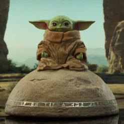 Figura Grogu Piedra de la Vision The Mandalorian