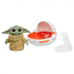 Figura Interactiva Grogu con Coche Flotante de Star Wars