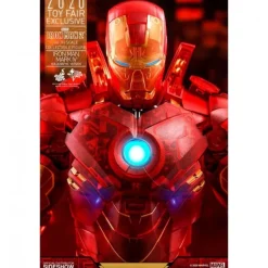 Figura Iron Man Holográfica HOT TOYS Marvel Avengers