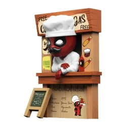 Figura La tienda de Chimichangas de Deadpool 10cm