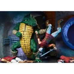 Figura Leatherhead de Tortugas Ninja 21 cm NECA