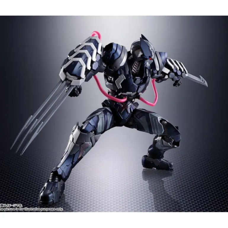 Figura Lobezno Venom simbionte Tech-On