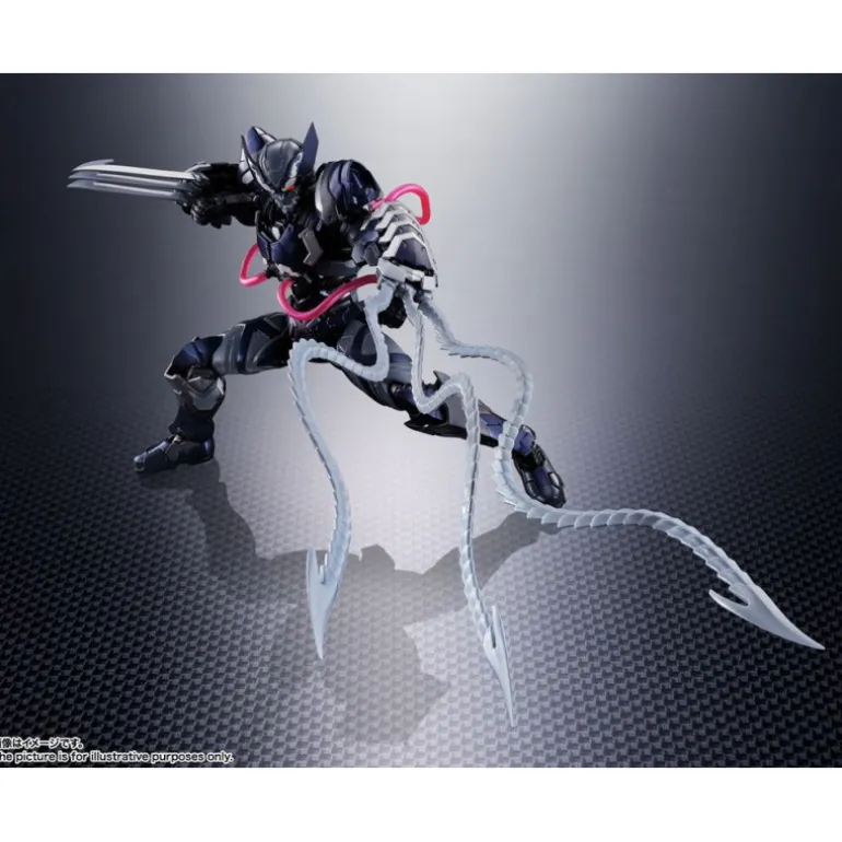 Figura Lobezno Venom simbionte Tech-On
