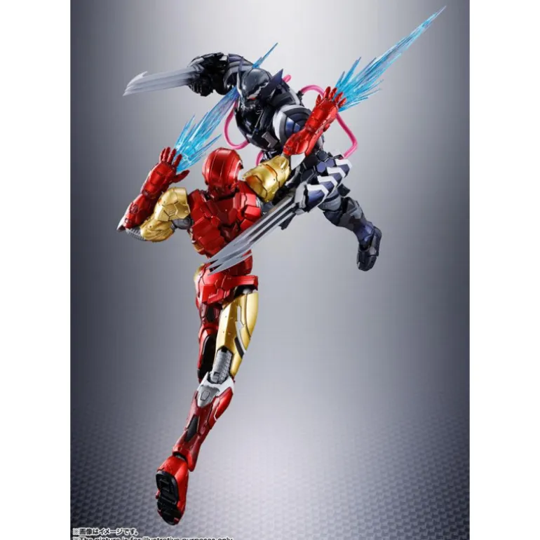 Figura Lobezno Venom simbionte Tech-On