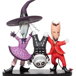 Figura Lock, Shock y Barrel Pesadilla Antes de Navidad Jim Shore