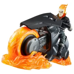 Figura Marvel Legends Ghost Rider con motaza 15 cm