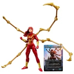 Figura Marvel Legends Mary Jane Watson Iron Spider 15 cm