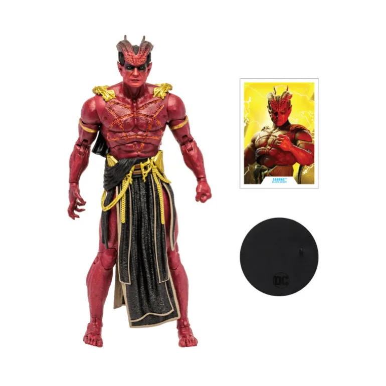Figura Mcfarlane Dc Comics Black Adam Sabbac Mega