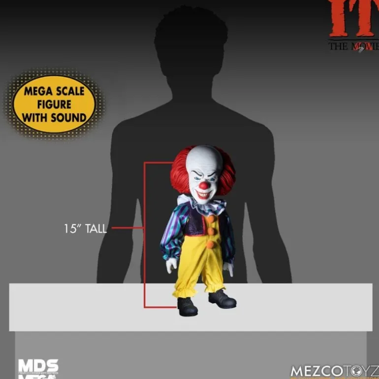 Figura MDS Deluxe Pennywise 38 cm - Mezco Toys