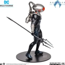 Figura Megafig Dc Multiverse Black Manta 30 Cm Aquaman y El Reino Perdido