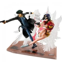 Figura Megahouse Cowboy Bebop Spike & Fake 1/8 - 21cm y 22cm
