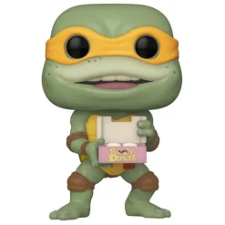 Figura Michelangelo de Tortugas Ninja POP! Movies de Vinilo 9 cm