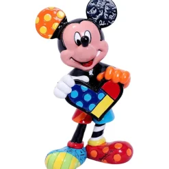 Figura Mickey Mouse con Corazón Disney Britto 9 cm