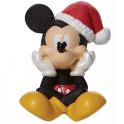 Figura Mickey Mouse Navidad Enesco Disney