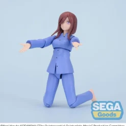 Figura Miku Nakano 15 cm Articulada de The Quintessential Quintuplets