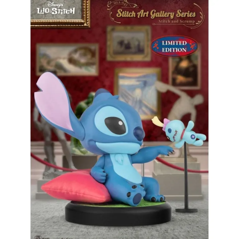 Figura Mini Egg Attack de Stitch Art Gallery Series