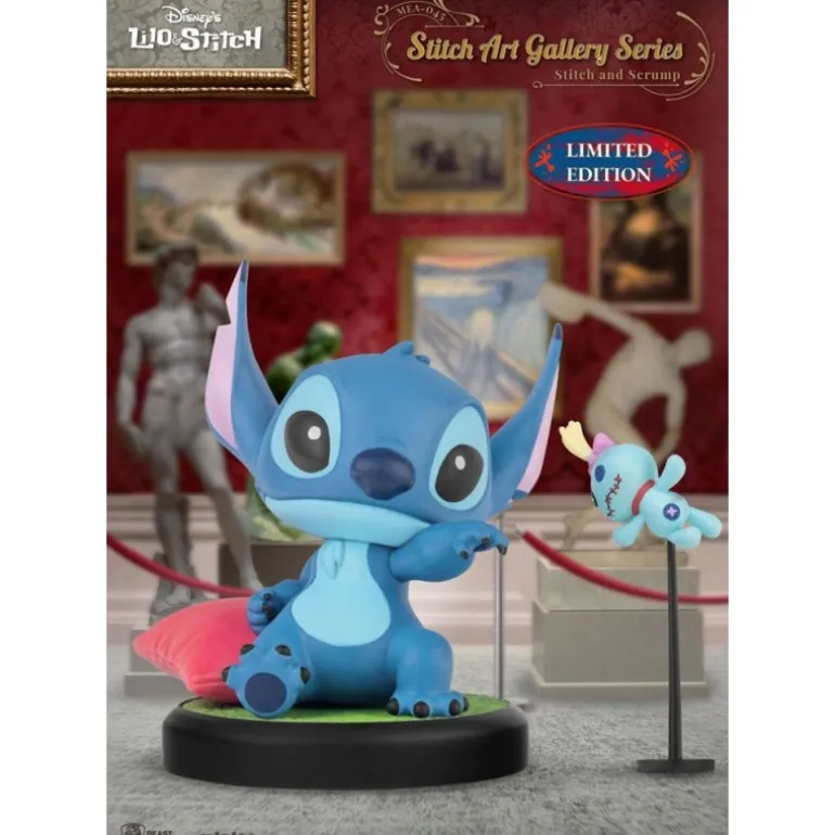 Figura Mini Egg Attack de Stitch Art Gallery Series