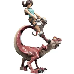 Figura Mini Epics Lara Croft & Raptor Tomb Raider