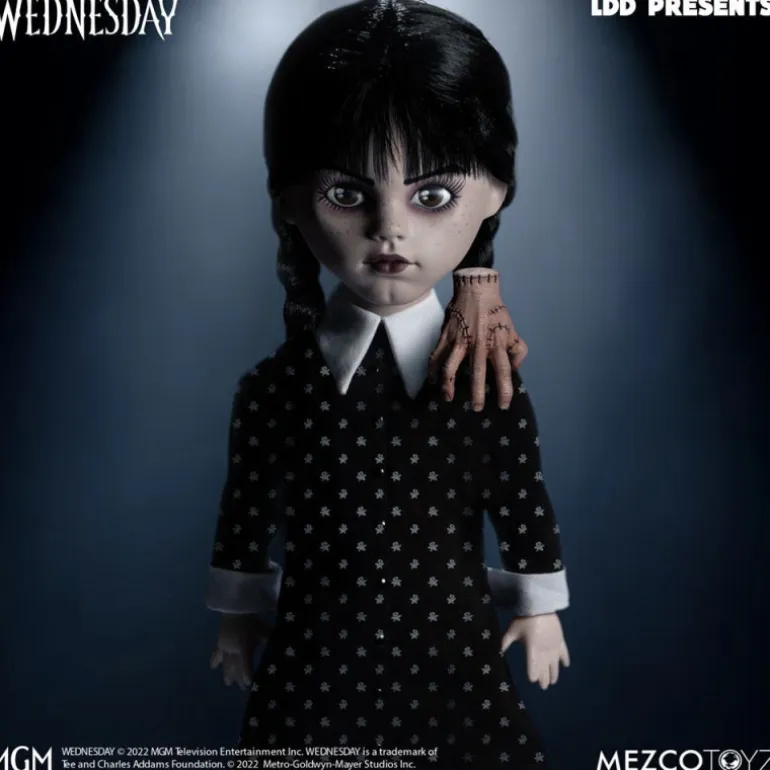 Figura Miércoles Addams Mezco Toyz Living Dead Dolls