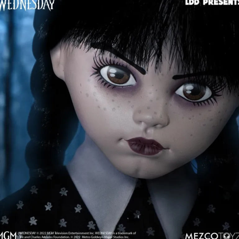 Figura Miércoles Addams Mezco Toyz Living Dead Dolls