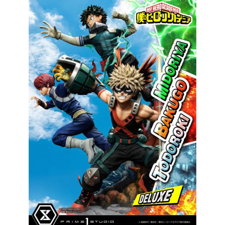 Figura My Hero Academia Midoriya,Bakugo & Todoroki