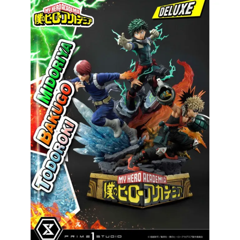 Figura My Hero Academia Midoriya,Bakugo & Todoroki