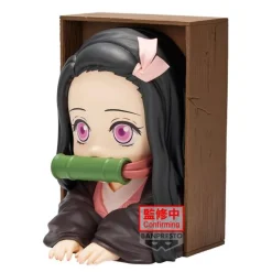 Figura Nezuko Kamado Demon Slayer Hyokofig Banpresto 10 cm
