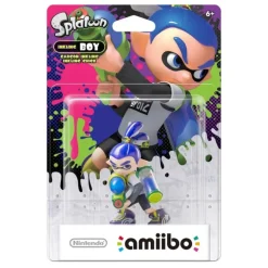 Figura Nintendo Amiibo Splatoon Ink Chico Azul