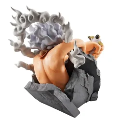 Figura One Piece Revible Moment Ichibansho Luffy Gear 5 vs Borsalino 20 cm