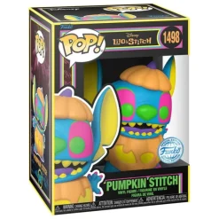 Figura POP! Disney Vinyl Blacklight Pumpkin Stitch 9 cm