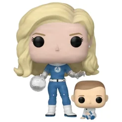 Figura POP! Invisible Woman & Franklin de Los Cuatro Fantásticos