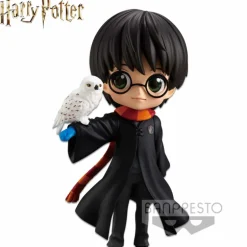 Figura Q Posket Harry Potter y Hedwig 14 cm