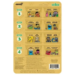 Figura ReAction Sesamstraße Alligator King & 7th Son 10 cm