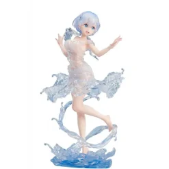Figura Re:Zero Rem Vestido Aqua PVC 1/7 23 cm
