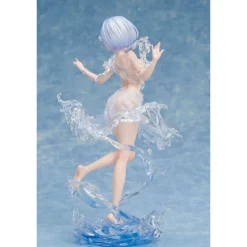 Figura Re:Zero Rem Vestido Aqua PVC 1/7 23 cm