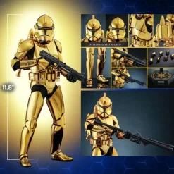 Figura Star Wars Clone Trooper Edición Exclusiva 30 cm