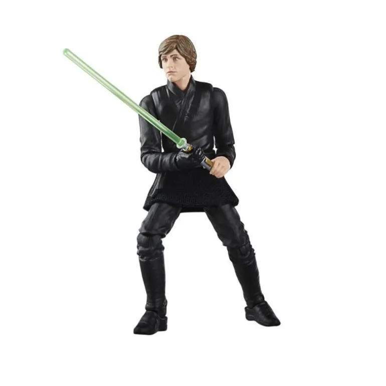 Figura Star Wars Vintage Luke Skywalker y Grogu 9,5 cm