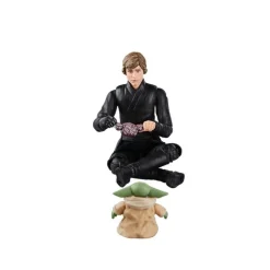 Figura Star Wars Vintage Luke Skywalker y Grogu 9,5 cm