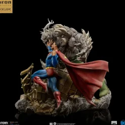 Figura Superman vs Doomsday – Estatua 1/10 BDS Art Scale de Iron Studios (30 cm)