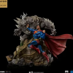 Figura Superman vs Doomsday – Estatua 1/10 BDS Art Scale de Iron Studios (30 cm)
