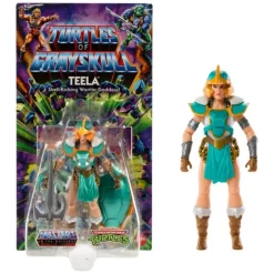 Figura Teela 14 cm de MOTU x TMNT: Turtles of Grayskull