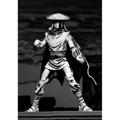 Figura Teenage Mutant Ninja Turtles Foot Ninja Guard Black & White 18 cm
