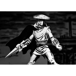 Figura Teenage Mutant Ninja Turtles Foot Ninja Guard Black & White 18 cm