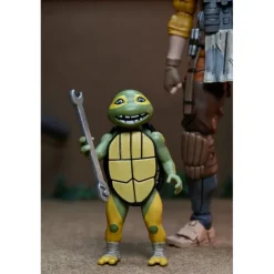 Figura Teenage Mutant Ninja Turtles Synja Grammy April con Baby Yi & Moja