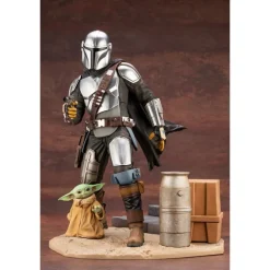 Figura The Mandalorian y el Niño ARTFX Kotobukiya Star Wars